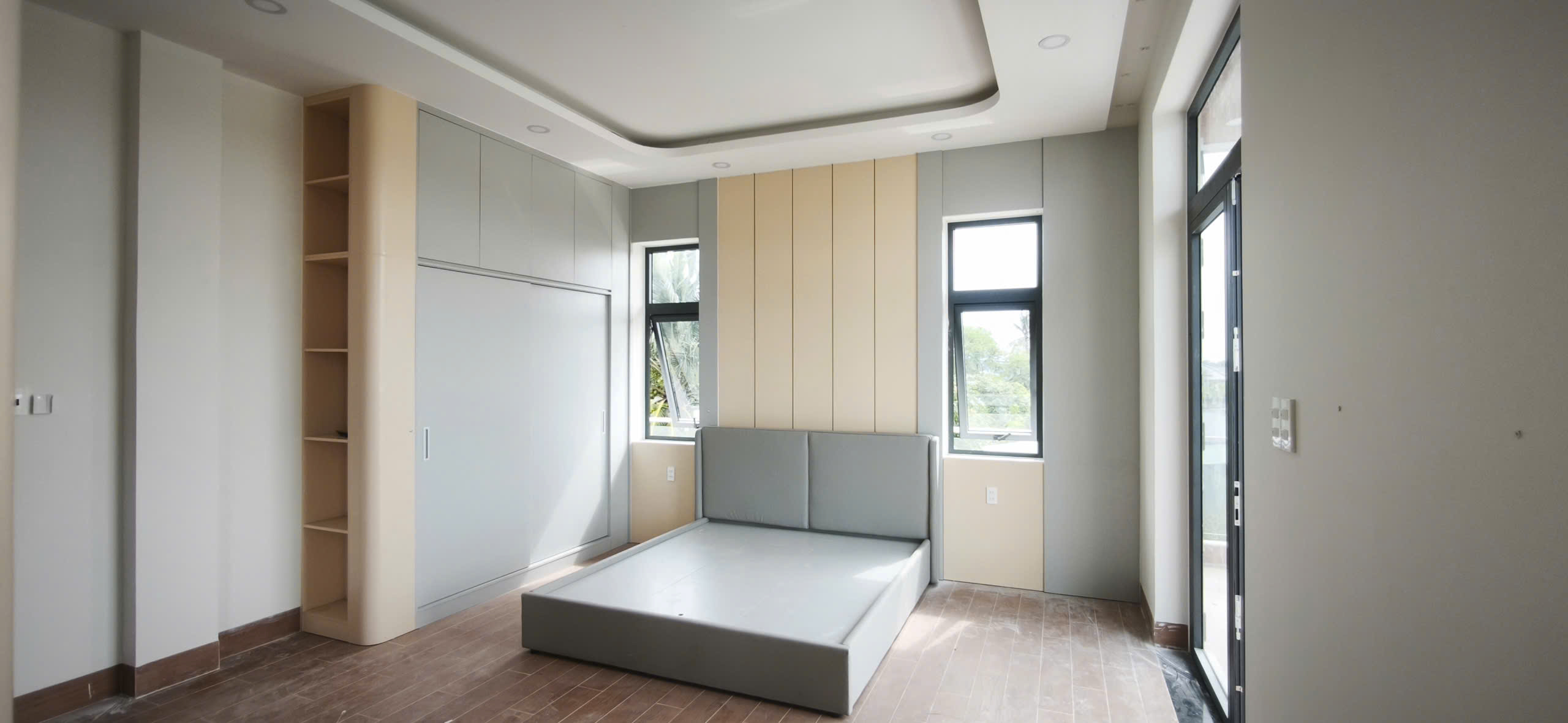 Phòng ngủ Master Villa Tân An - góc 3